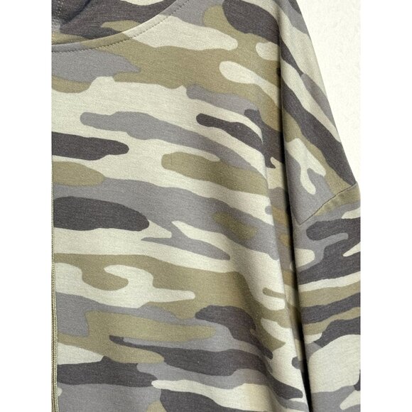 C&C California Camo Hoodie Plus Size Pullover Soft Fleece Size 3X Grunge Country - Picture 6 of 14
